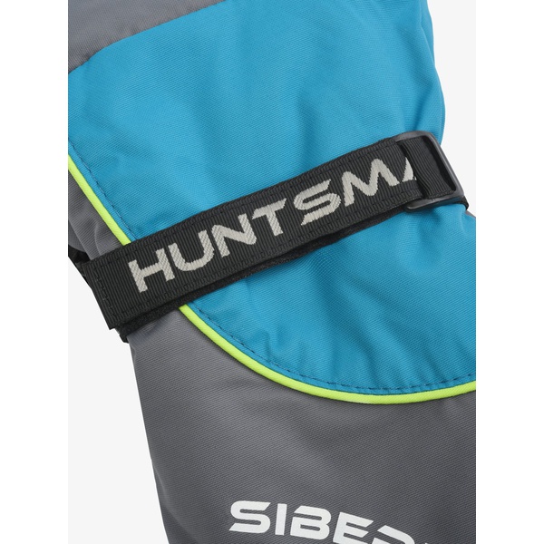 Рукавицы женские Huntsman Siberia Lady серый/бирюзовый, тк. Breathable