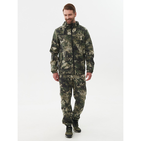 Костюм Huntsman Стрелок Антимоскит зеленый питон, тк. смесовая сорочка