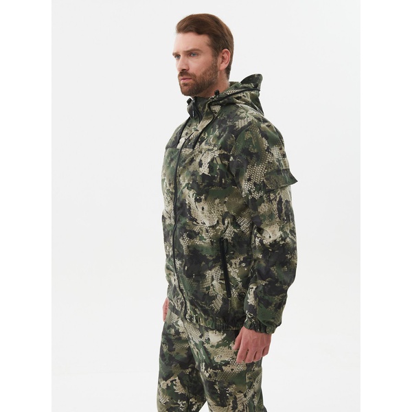 Костюм Huntsman Стрелок Антимоскит зеленый питон, тк. смесовая сорочка