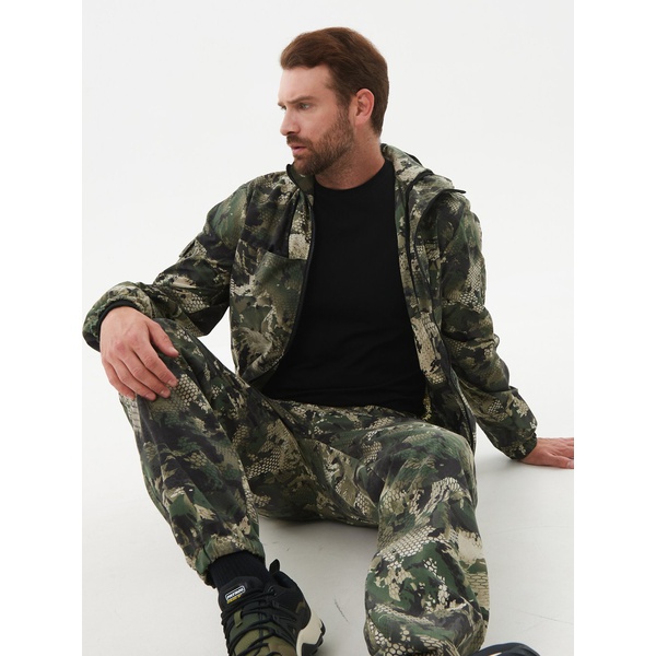 Костюм Huntsman Стрелок Антимоскит зеленый питон, тк. смесовая сорочка