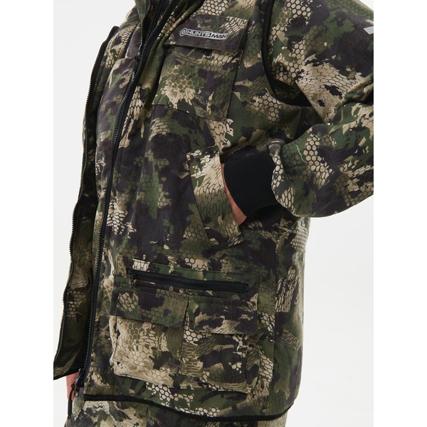 Костюм Huntsman Тайга-3, летний Зеленый питон, тк. твил пич