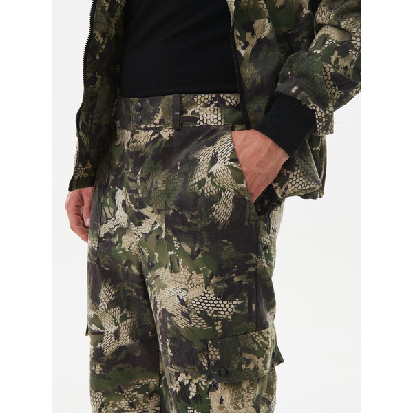 Костюм Huntsman Тайга-3, летний Зеленый питон, тк. твил пич