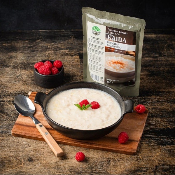 Готовое блюдо Кронидов Каша рисовая молочная 300 г