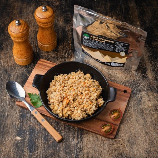 Сублимированный продукт Кронидов Каша гречневая с курицей 88 г