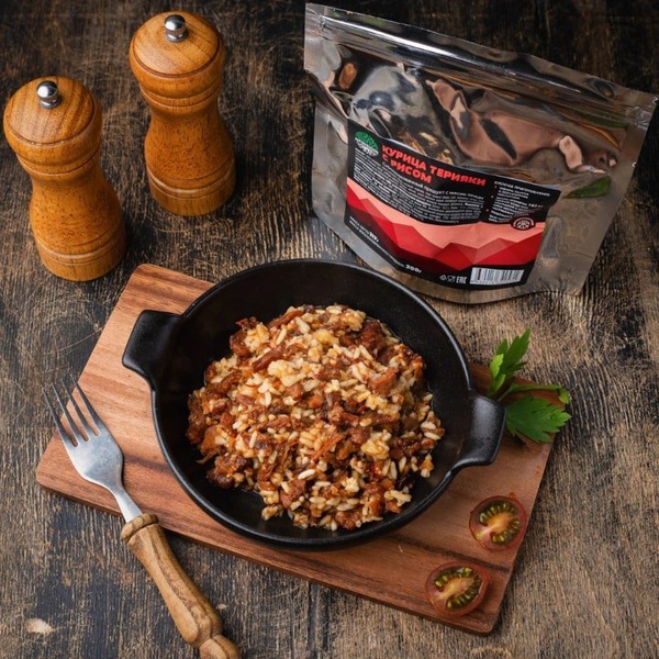 Сублимированный продукт Кронидов Курица терияки с рисом 117 г