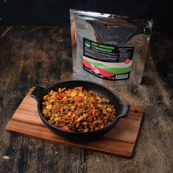 Сублимированный продукт Кронидов Рагу овощное с говядиной 85 г