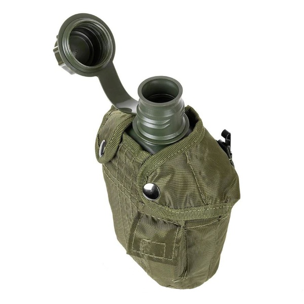 Фляжка армейская Helios №1 (в чехле)