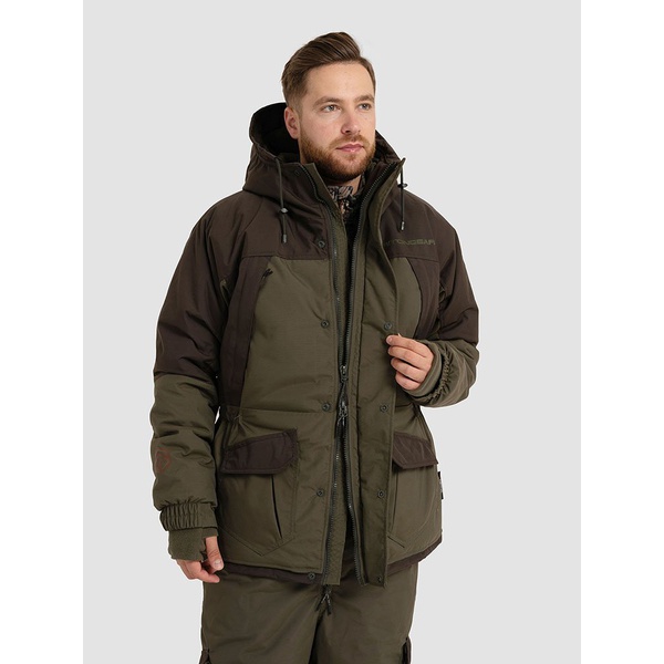 Костюм Тритон Strong -40 с полукомбинезоном (Таслан) хаки