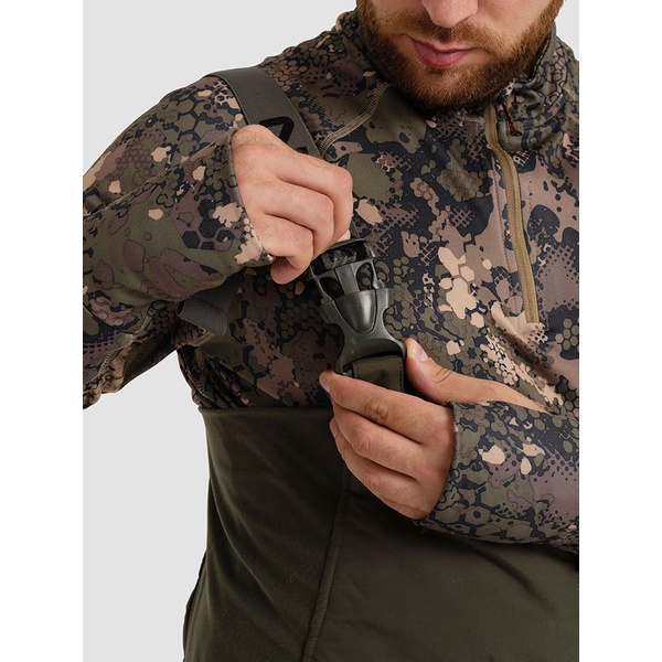 Костюм Тритон Strong -40 с полукомбинезоном (Таслан) хаки