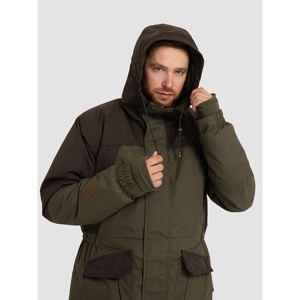 Костюм Тритон Strong -40 с полукомбинезоном (Таслан) хаки