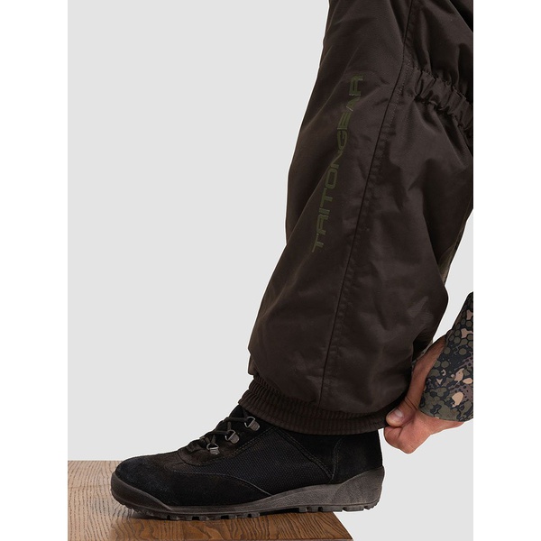 Костюм Тритон Strong -40 с полукомбинезоном (Таслан) хаки