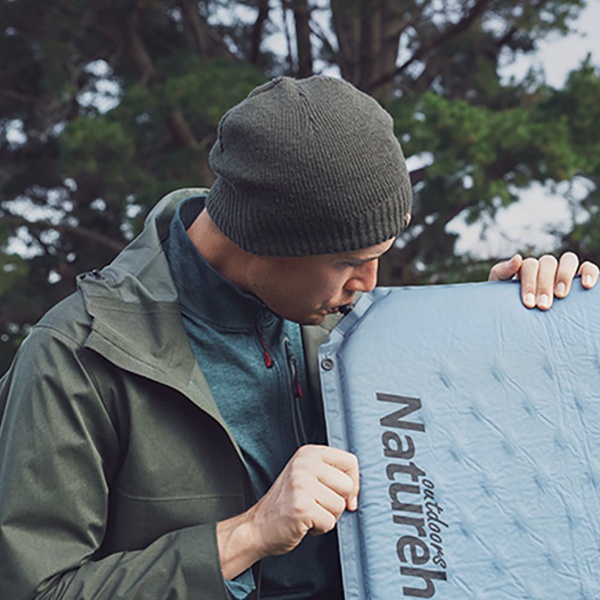 Коврик надувной Naturehike NH18Q010-D (двухместный, с подушкой)