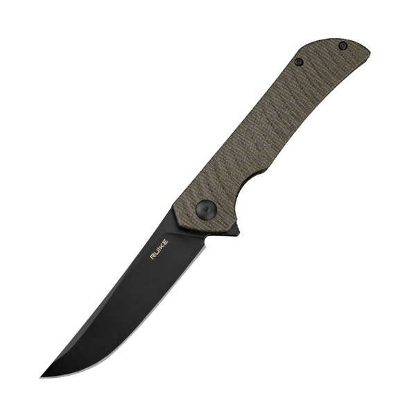 Нож Ruike P122 хаки, blackwash обработка