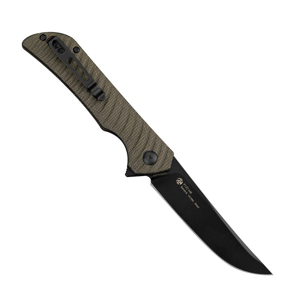 Нож Ruike P122 хаки, blackwash обработка