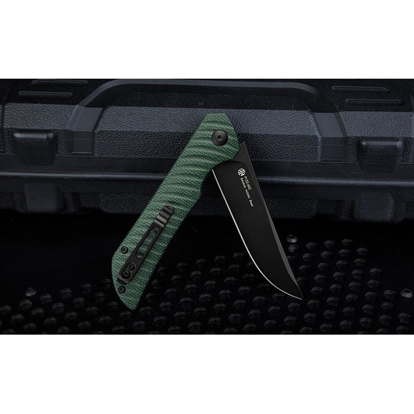 Нож Ruike P122 зеленый, blackwash обработка