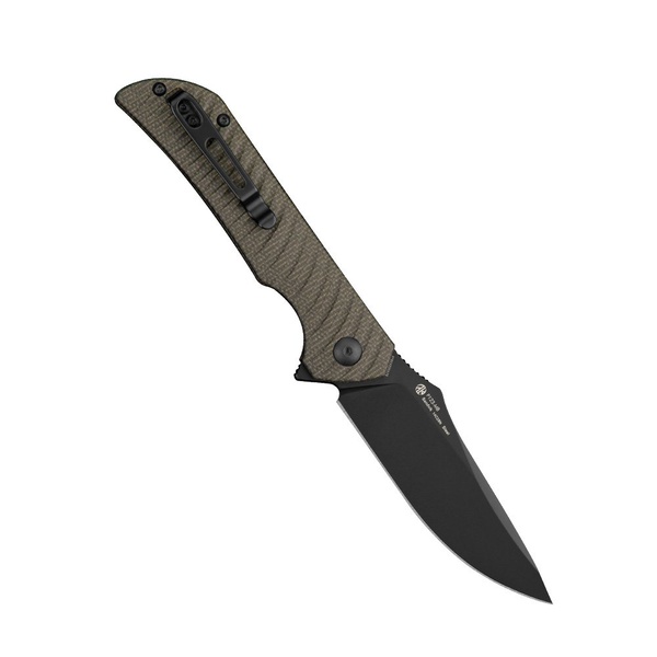 Нож Ruike P123 хаки, blackwash обработка