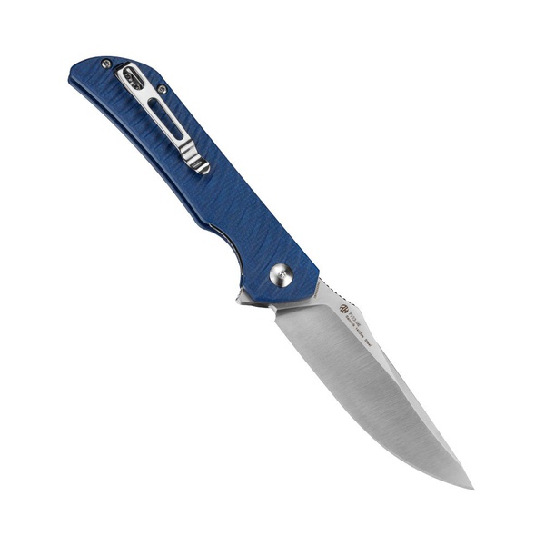 Нож Ruike P123 синий, satin обработка