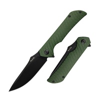 Нож Ruike P123 зеленый, blackwash обработка