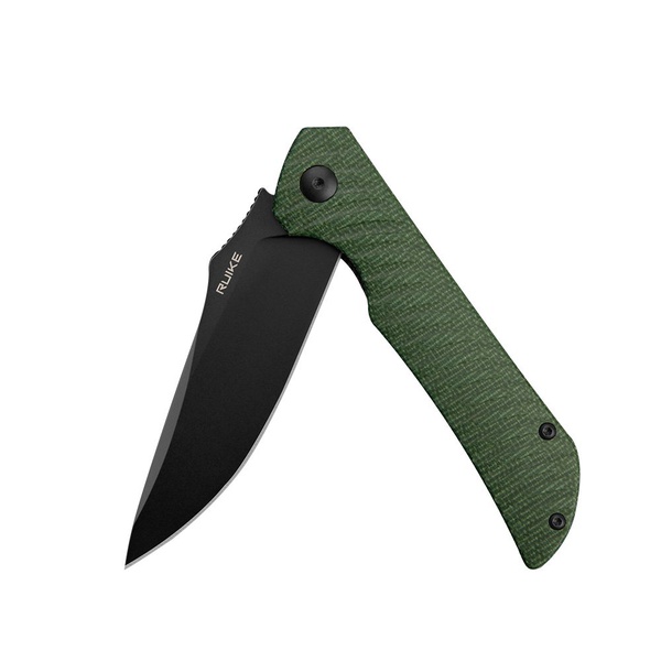 Нож Ruike P123 зеленый, blackwash обработка