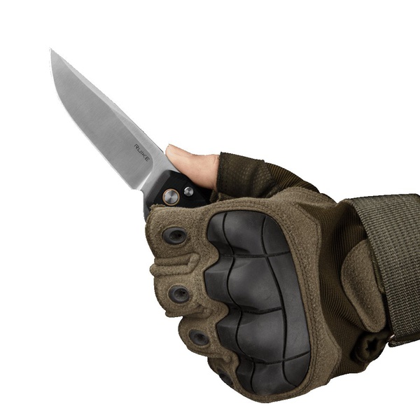 Нож Ruike P873 черный, satin обработка