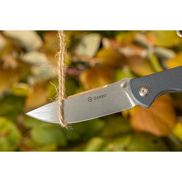 Нож складной Ganzo G6805 (сталь 8CR14) серый