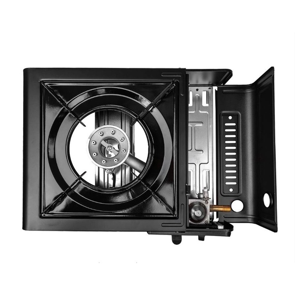 Плита газовая Helios HS-BDZ-155-B (с переходником, в кейсе)