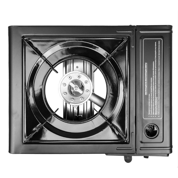 Плита газовая Helios HS-BDZ-155-B (с переходником, в кейсе)