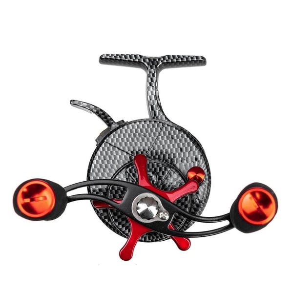 Катушка зимняя Nisus Maverick LH черный графит