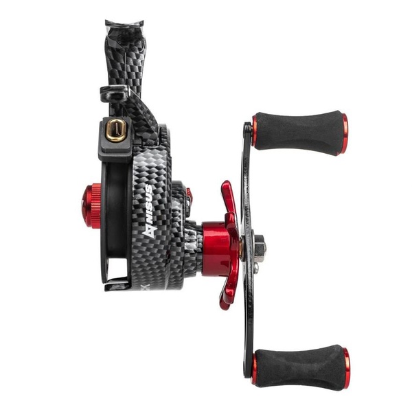 Катушка зимняя Nisus Maverick LH черный графит