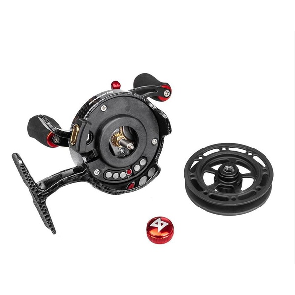 Катушка зимняя Nisus Maverick LH черный графит