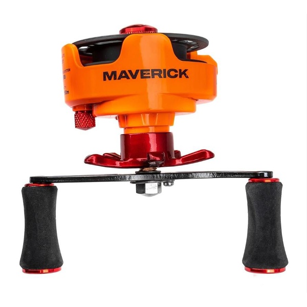 Катушка зимняя Nisus Maverick LH оранжевый