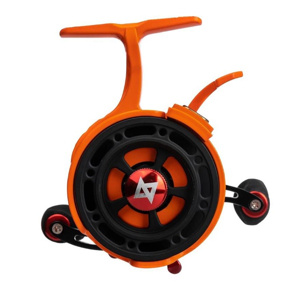 Катушка зимняя Nisus Maverick LH оранжевый