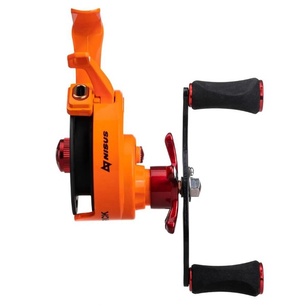 Катушка зимняя Nisus Maverick LH оранжевый