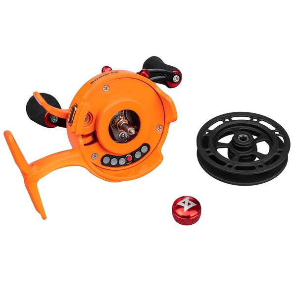 Катушка зимняя Nisus Maverick LH оранжевый