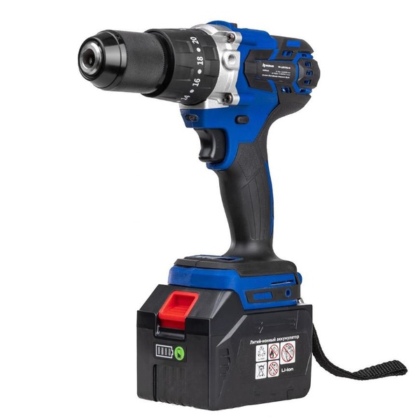 Шуруповерт-электробур Nisus N-LB176-N (18V 6A 120 Нм)