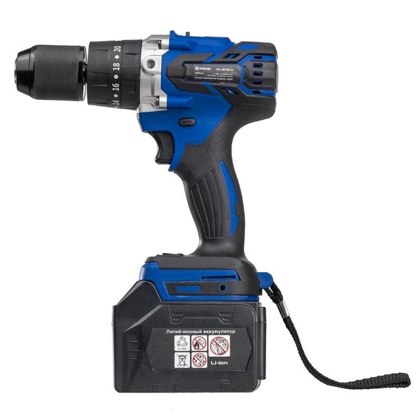 Шуруповерт-электробур Nisus N-LB176-N (18V 6A 120 Нм)