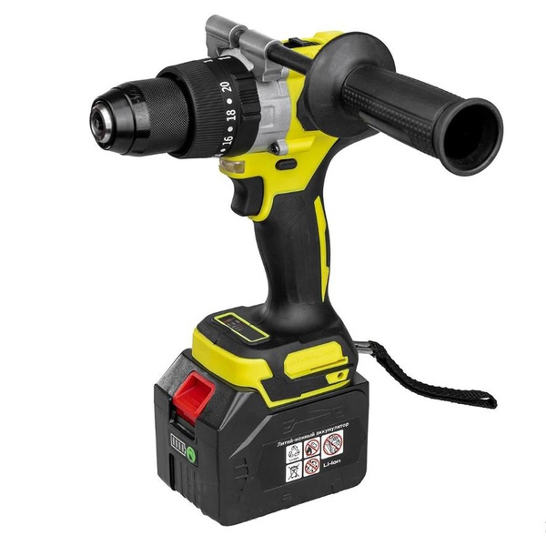 Шуруповерт-электробур Nisus N-LB176S (18V 6A 150 Нм)