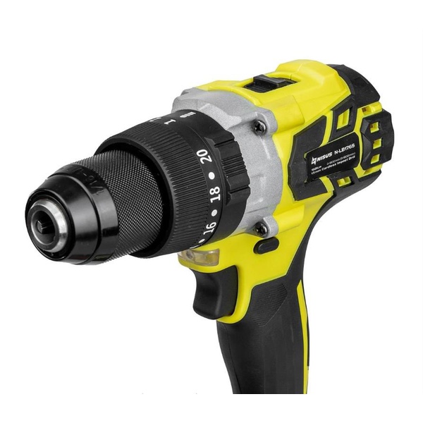 Шуруповерт-электробур Nisus N-LB176S (18V 6A 150 Нм)