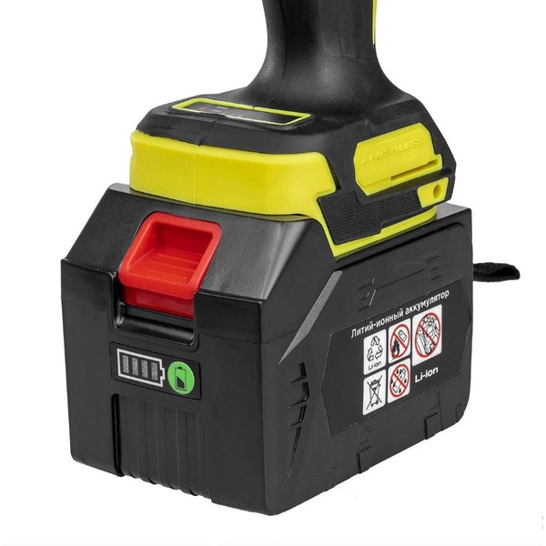 Шуруповерт-электробур Nisus N-LB176S (18V 6A 150 Нм)