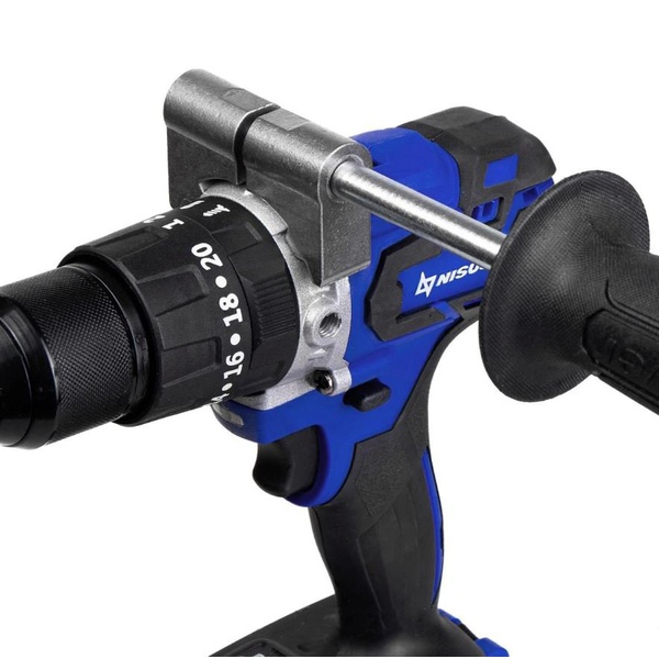 Шуруповерт-электробур Nisus N-CJ-1001 (21V 6A 120 Нм)