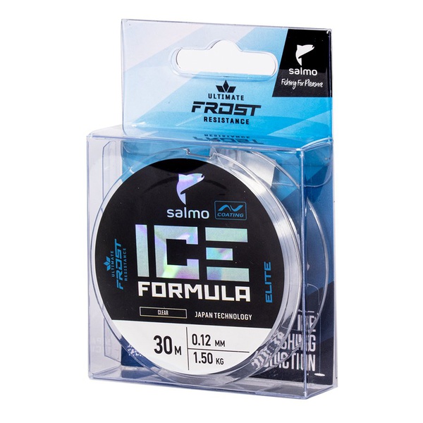 Леска монофильная Salmo Elite Ice Formula Clear, 030/012