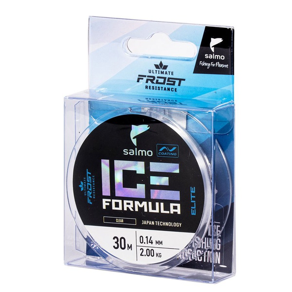 Леска монофильная Salmo Elite Ice Formula Clear, 030/014