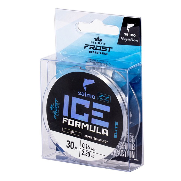 Леска монофильная Salmo Elite Ice Formula Clear, 030/016
