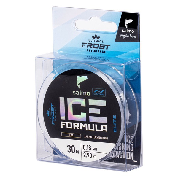 Леска монофильная Salmo Elite Ice Formula Clear, 030/018