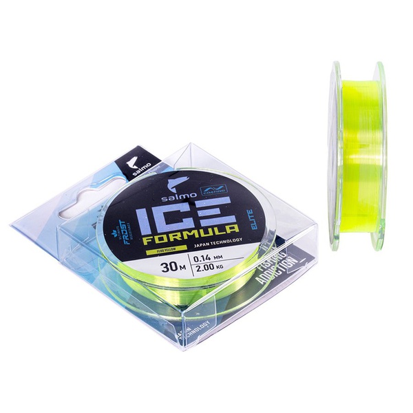 Леска монофильная Salmo Elite Ice Formula Fluo Yellow, 030/014