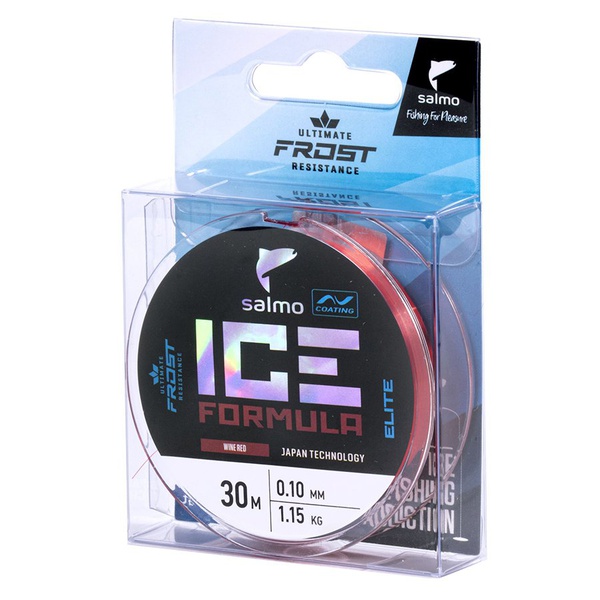Леска монофильная Salmo Elite Ice Formula Wine Red, 030/010