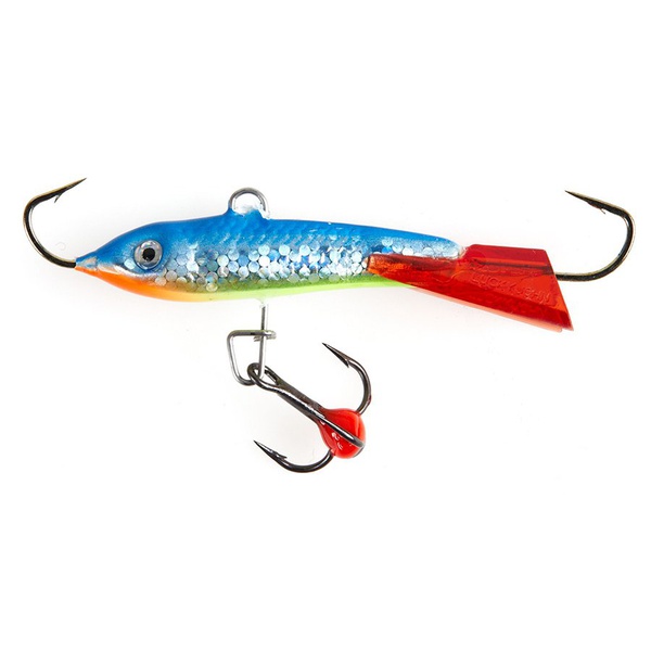 Балансир Lucky John Classic 4 с тройником 40 мм 65HRT