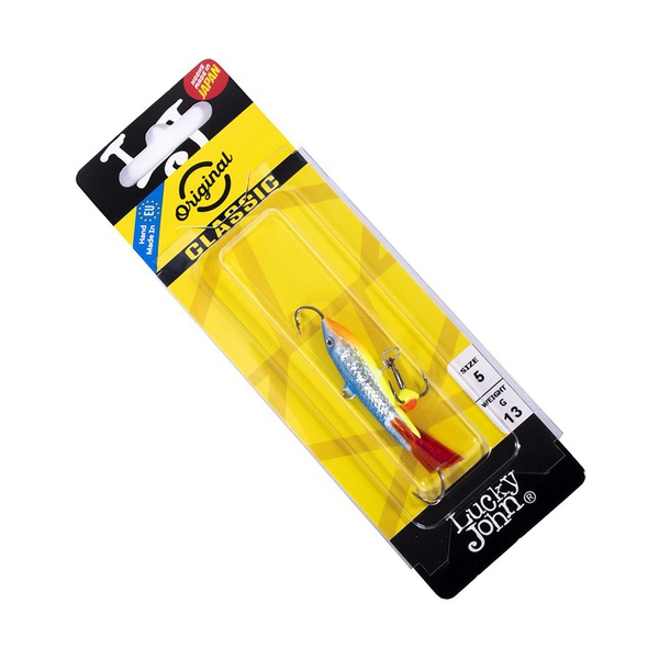 Балансир Lucky John Classic 5 с тройником 50 мм 65HRT