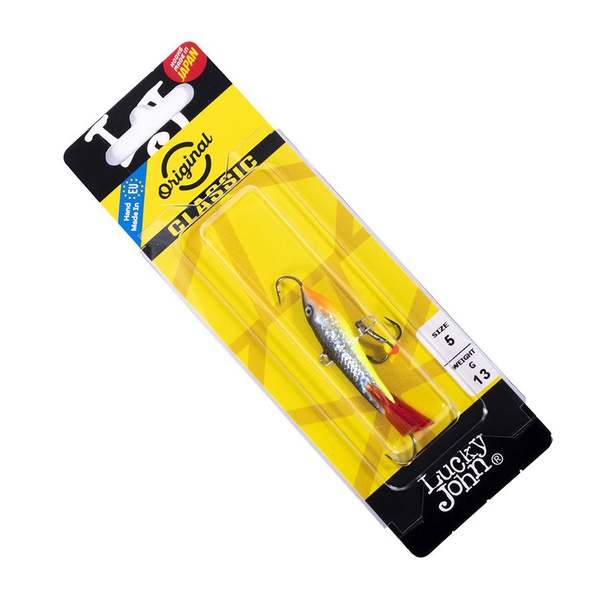 Балансир Lucky John Classic 5 с тройником 50 мм 69HRT