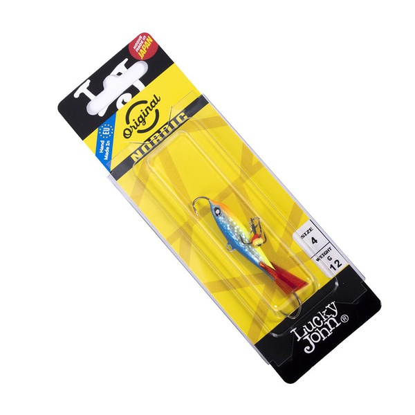 Балансир Lucky John Nordic 4 с тройником 40 мм 65HRT